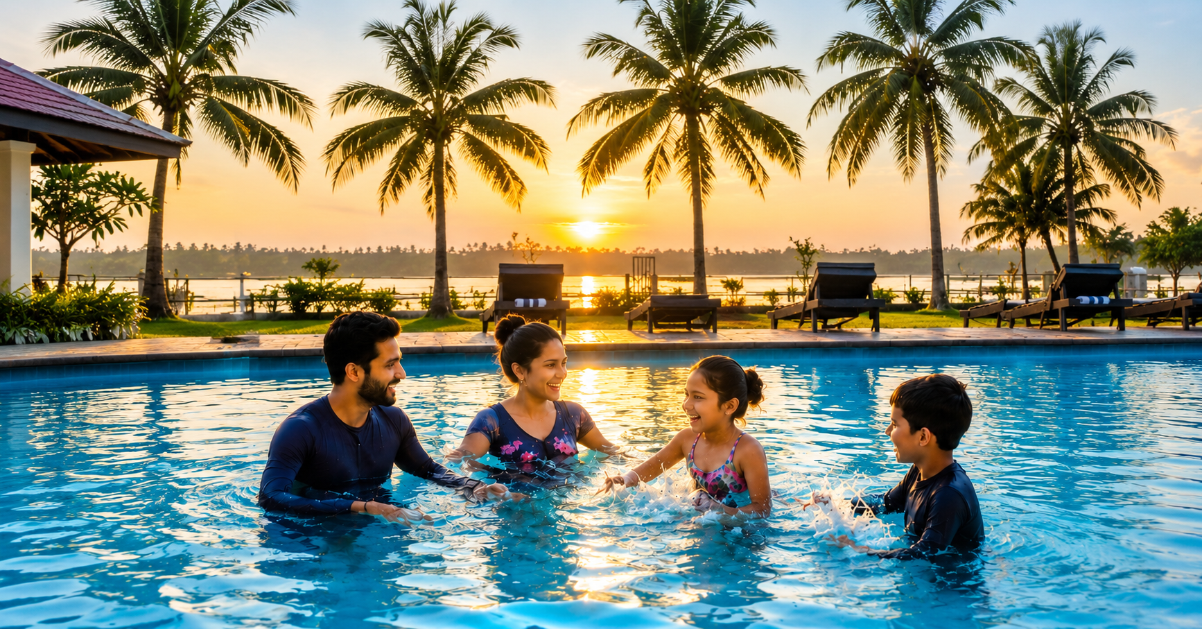 pool resorts in Cherai